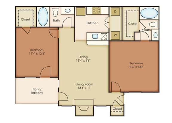 B2 2D floor plan image